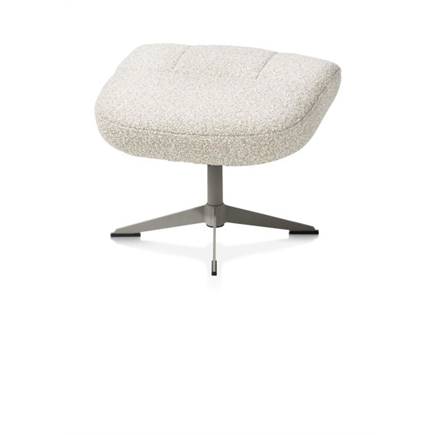 Henders en Hazel relax incl. poef - silk grey
