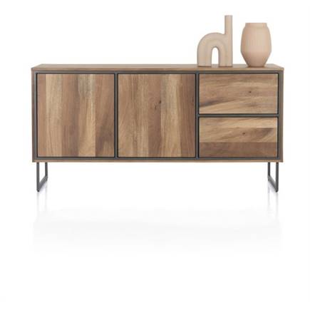 Henders en Hazel 160 cm - 2-deuren + 2-laden