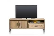 Henders en Hazel VITORIA tv meubel lowboard 170 cm - 2-deuren + 1-lade + 1-niche (+ LED)