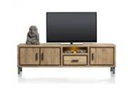 Henders en Hazel VITORIA tv meubel lowboard 200 cm - 3-deuren + 1-lade + 1-niche (+ LED)