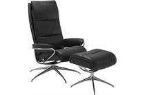 Stressless Tokyo relaxstoel High Back Pootkleur chroom