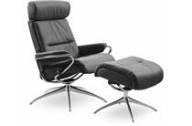 Stressless Tokyo relaxstoel Adjustable Headrest Pootkleur chrome