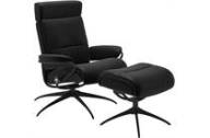 Stressless Adjustable Headrest Pootkleur zwart relaxstoel