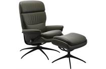 Stressless Rome met hoofdsteun relaxstoel Rome Star met hoofdsteun