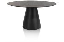 XOOON eetkamertafel - rond - 150 x 120 cm Onyx ronde tafel