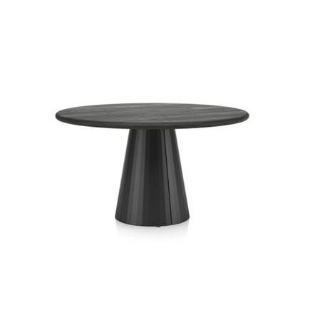 XOOON eetkamertafel - rond - 140cm Zwart