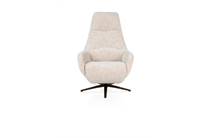 XOOON ARCO fauteuil relax- - 1 motor - verstelbare hoofdsteun - stof Luton Creme