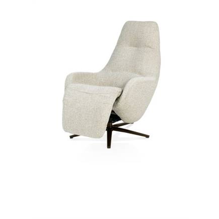XOOON relax- - 1 motor - verstelbare hoofdsteun - stof Luton Groen