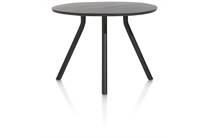 XOOON ARVADA ronde tafel bartafel 125 cm. - rond - centrale poot kort Onyx