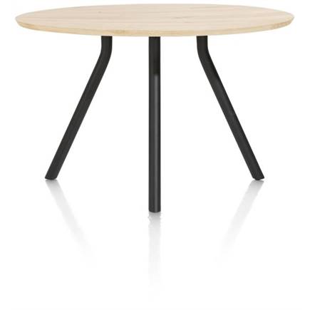 XOOON bartafel 140 cm. - rond - centrale poot kort Natural