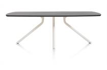 XOOON ARVADA ronde tafel tafel 190 x 100 cm. - ovaal - centrale poot Nebbia Onyx Nebbia