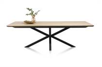 XOOON 180 x 100 cm - metalen poot eetkamertafel