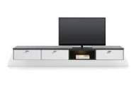 XOOON BOGOTA tv meubel tv-kast 240 cm - 2-laden + 1-klep + 1-niche (+ LED)