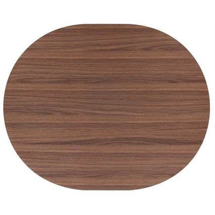 XOOON 150 x 120 cm - walnoot fineer Creme