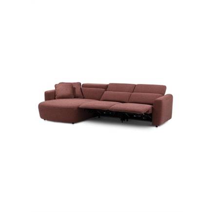 XOOON curved incl. 2 armkussens - links