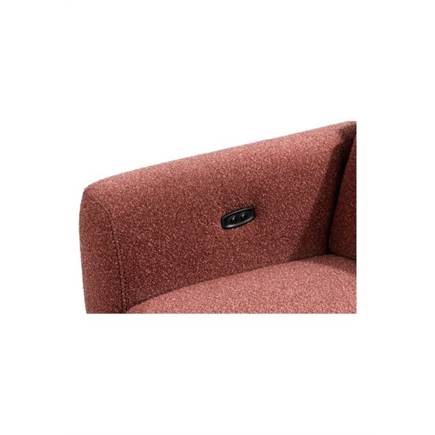 XOOON curved incl. 2 armkussens - links