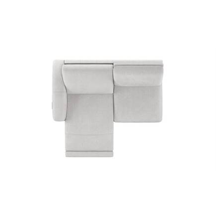 XOOON 2.5-zits arm links - electrisch 1 motor + 1 hoofdsteun - bonellvering
