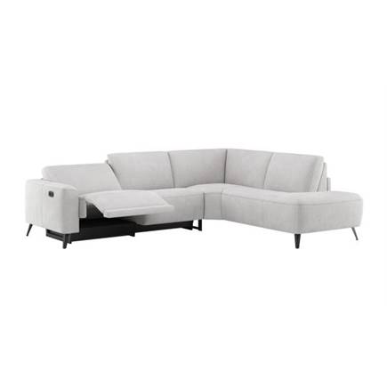 XOOON 2.5-zits arm links - electrisch 1 motor + 1 hoofdsteun - bonellvering