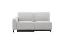 XOOON CARINI hoekbank 2.5-zits arm links - electrisch 1 motor + 1 hoofdsteun - bonellvering