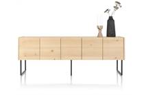 XOOON 240 cm. - 5-deuren Natural dressoir