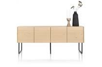 XOOON 210 cm. - 4-deuren Natural dressoir