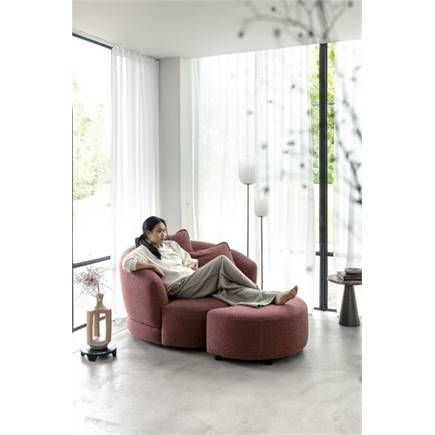 XOOON draaibaar - rond 130cm incl. 1 kussen 60x60 + 1 kussen 45x45