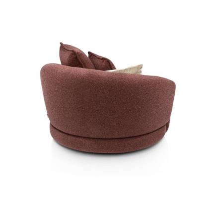 XOOON draaibaar - rond 130cm incl. 1 kussen 60x60 + 1 kussen 45x45