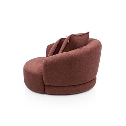 XOOON draaibaar - rond 130cm incl. 1 kussen 60x60 + 1 kussen 45x45