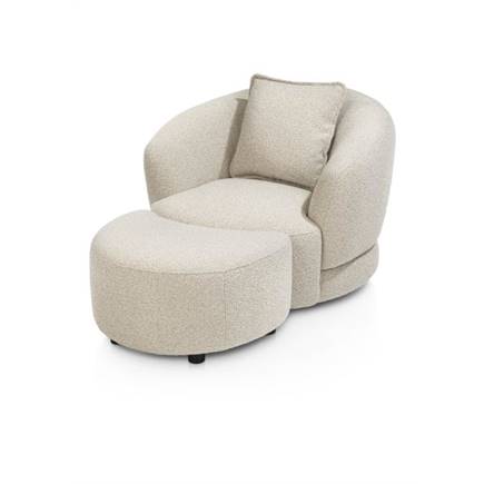 XOOON draaibaar - rond 100cm incl. 1 kussen 45x45