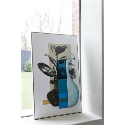 XOOON Seventies Blue schilderij 50x80cm