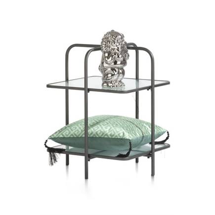 XOOON Louis bijzettafel H60cm Zwart