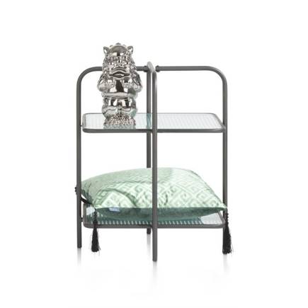 XOOON Louis bijzettafel H60cm Zwart