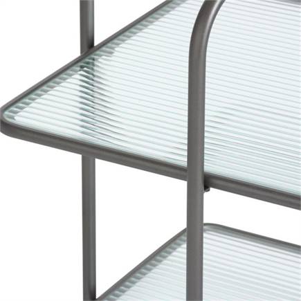 XOOON Louis bijzettafel H60cm Zwart