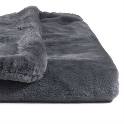 XOOON Timeless - Evie plaid 130x160cm Antraciet