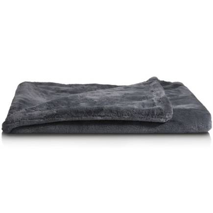 XOOON Timeless - Evie plaid 130x160cm Antraciet