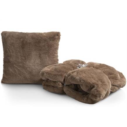 XOOON Timeless - Evie plaid 130x160cm Camel