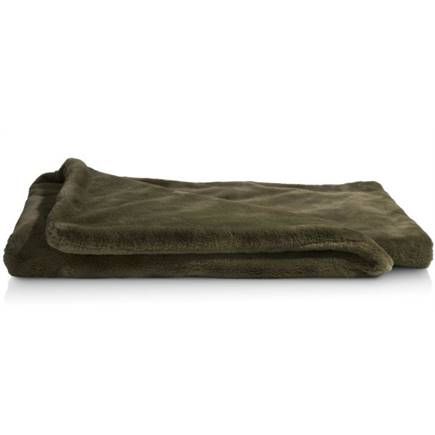 XOOON Timeless - Evie plaid 130x160cm Olijf