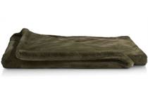 XOOON COCOMAISON  Timeless - Evie plaid 130x160cm Olijf