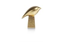 XOOON COCOMAISON accessoire Birdy beeld H16cm Goud