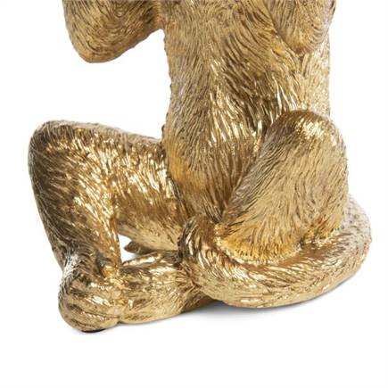 XOOON Monkey No Hear beeld H20cm