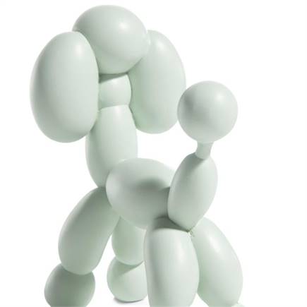 XOOON Doodle beeld H19cm Mint