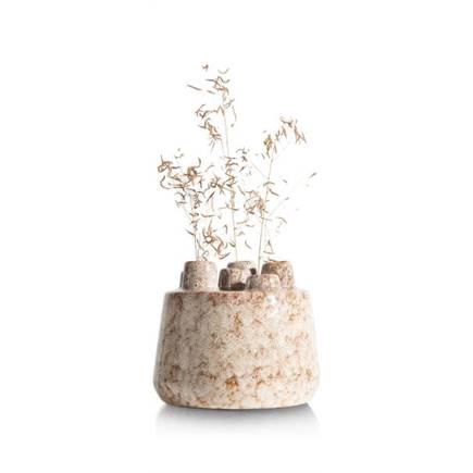 XOOON Safia vaas H15cm Beige