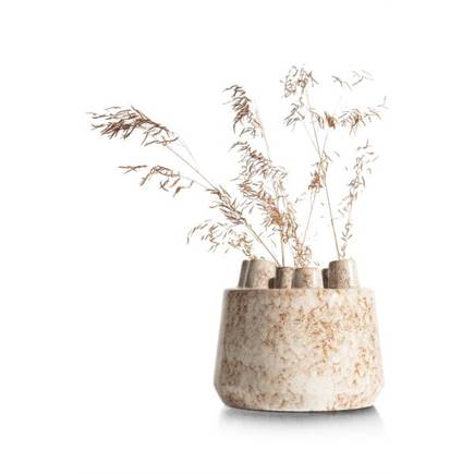 XOOON Safia vaas H21cm Beige
