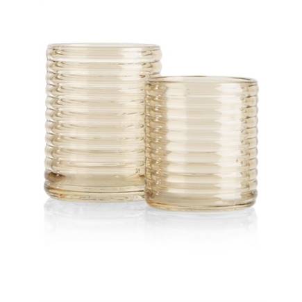 XOOON Lola theelicht H8cm Beige