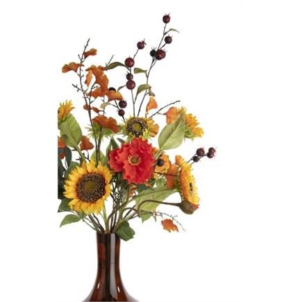 XOOON Olive Leaf Spray H82cm kunstbloem