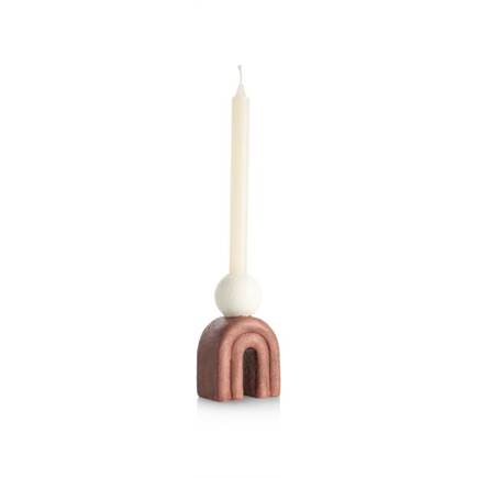 XOOON Lot kandelaar H15,5cm Bruin
