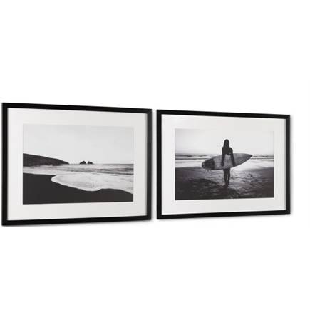 XOOON Chill Waves set van 2 schilderijen 60x80cm