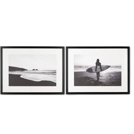 XOOON Chill Waves set van 2 schilderijen 60x80cm