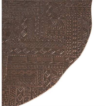 XOOON Vica bijzettafel 70x70x38cm Koper