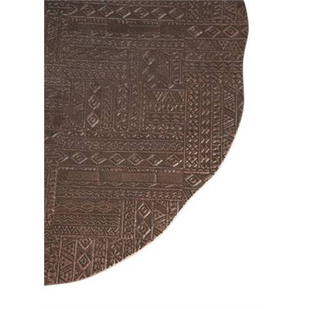 XOOON Vica bijzettafel 70x70x38cm Koper